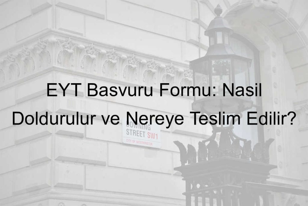 EYT başvuru formu