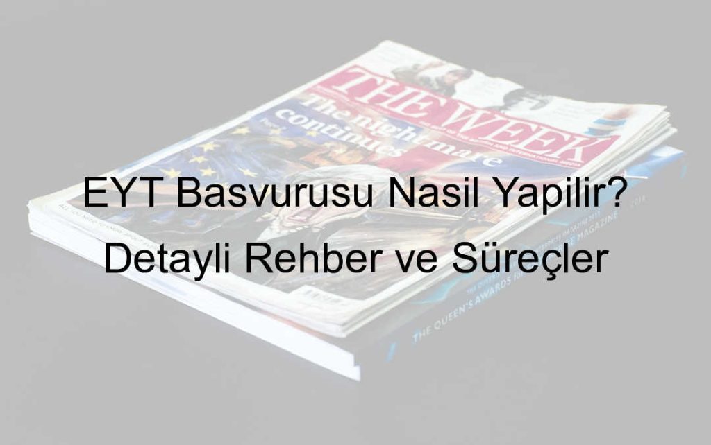 EYT başvuru nasıl yapılır